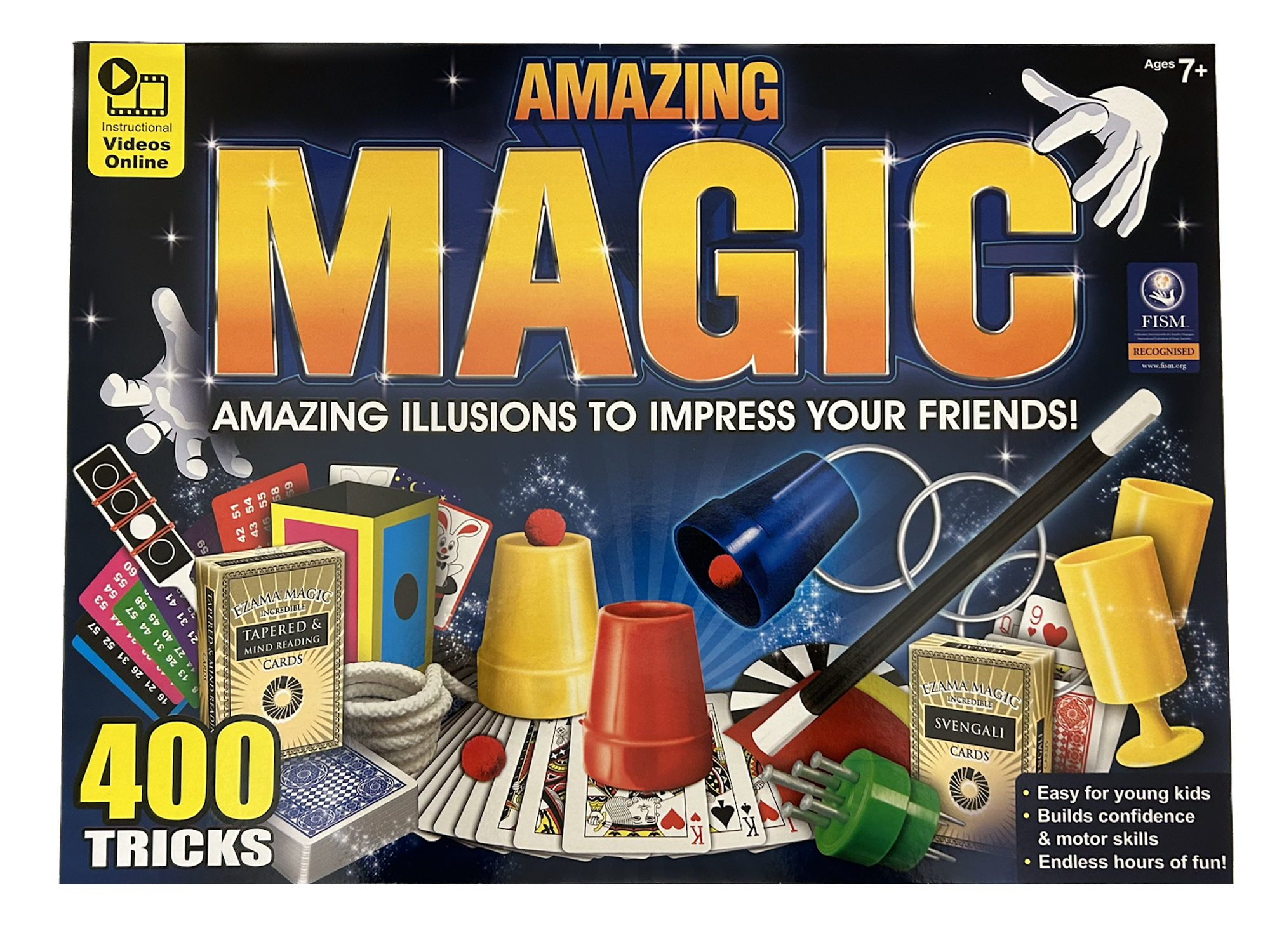 Magic Makers Ultimate Trick Kit - 350 Illusions For Aspiring Magicians
