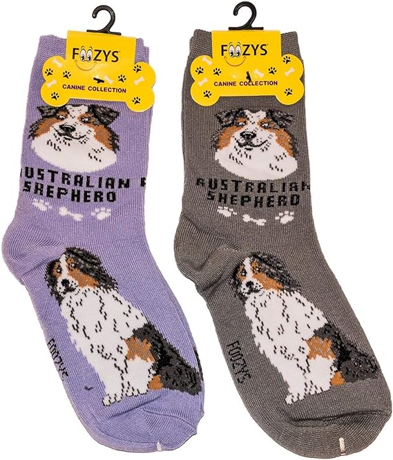 Australian shepard socks