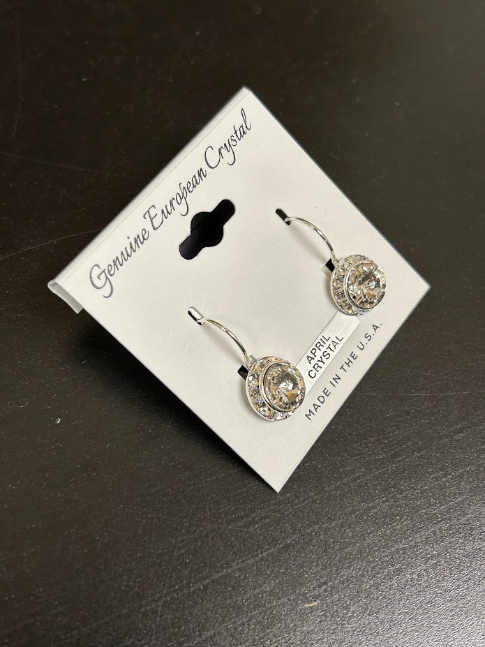 april birthstone earrings