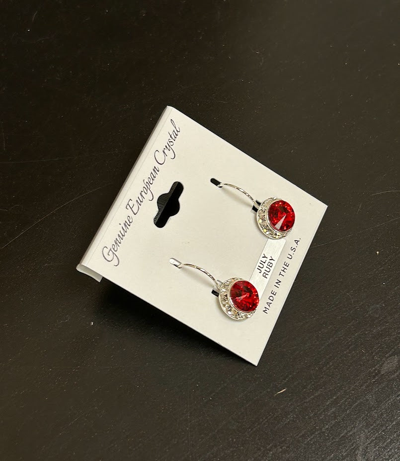 july birthstone earrings