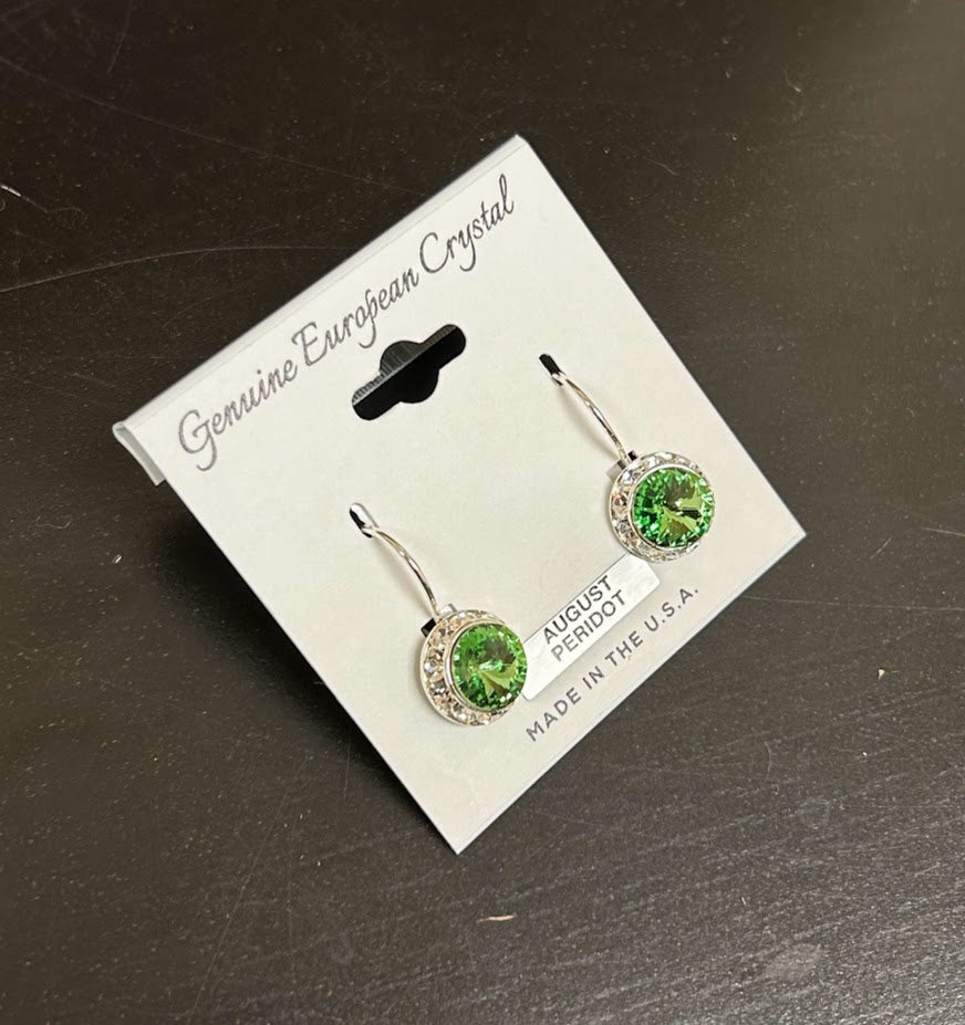august birhstone earrings