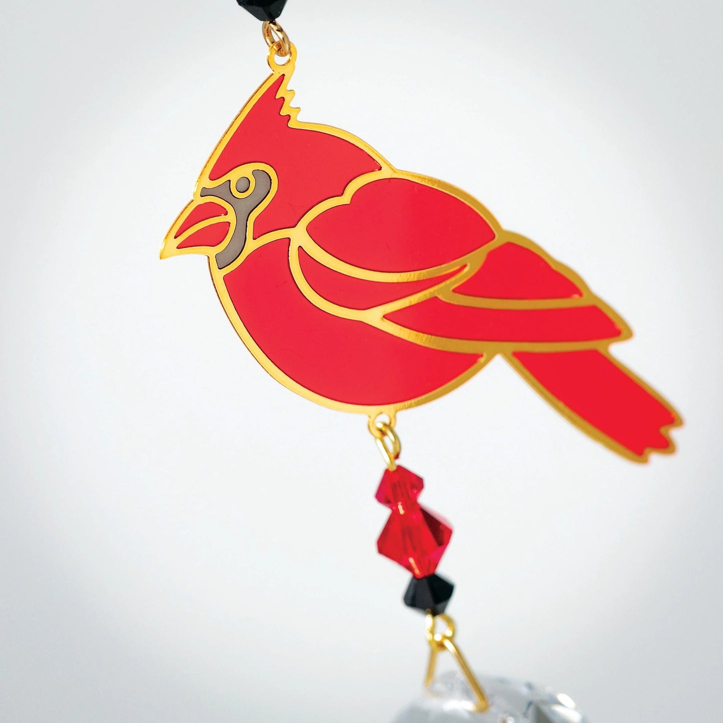 Crystal Dreams Cardinal Close Up