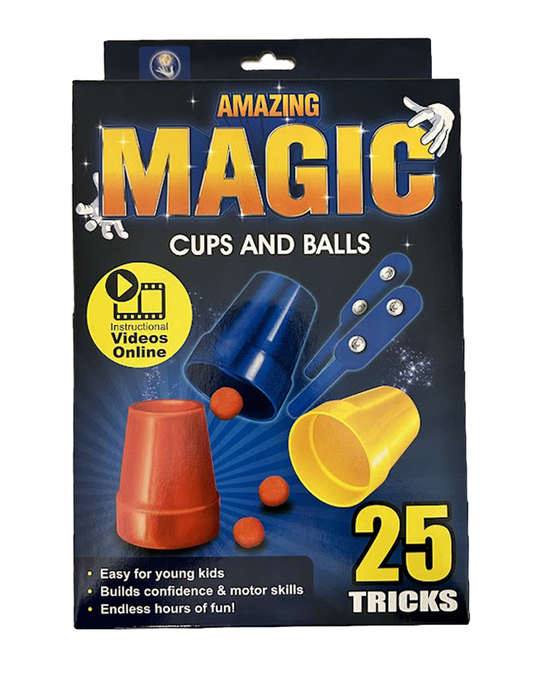 Cups and balls magic kit