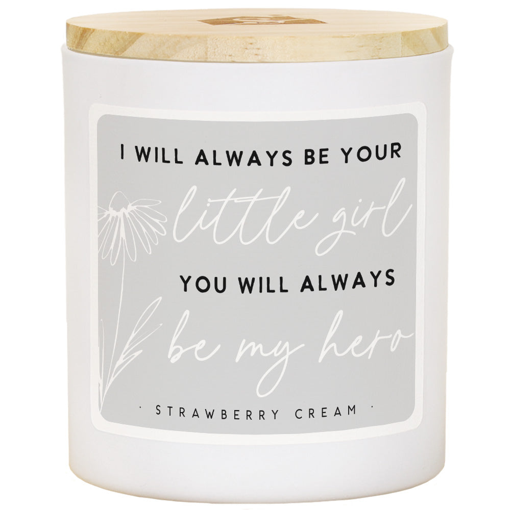 Little Girl Hero Candle