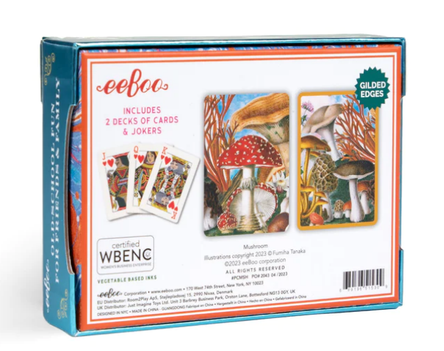 Mushroom Playing Cards