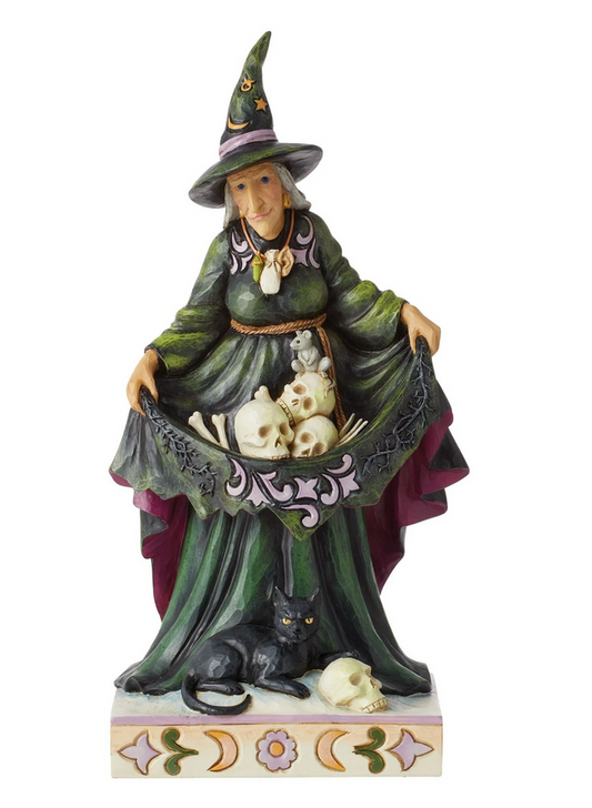 Witch figurine front