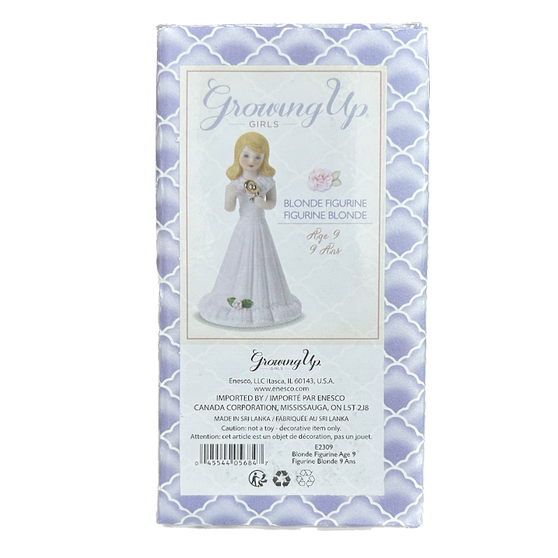 Growing up Girl Blonde Age 09