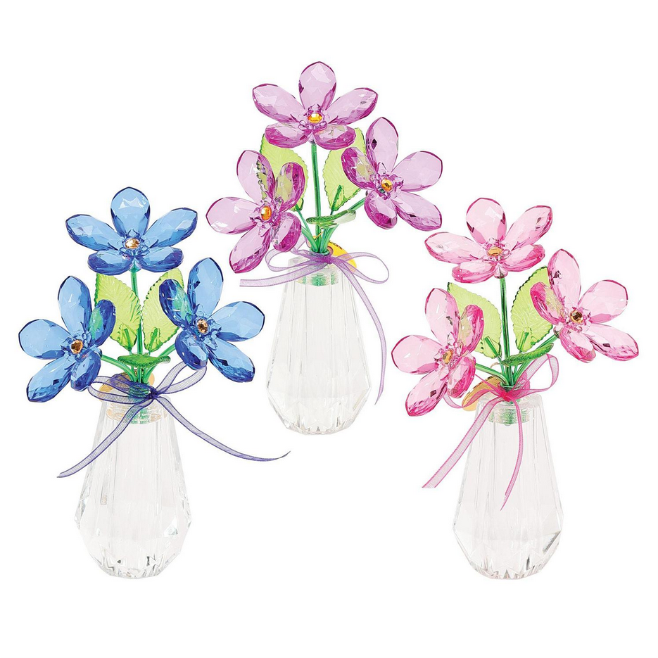 acrylic bouquet set