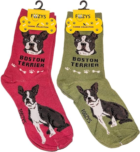 Boston Terrier Socks