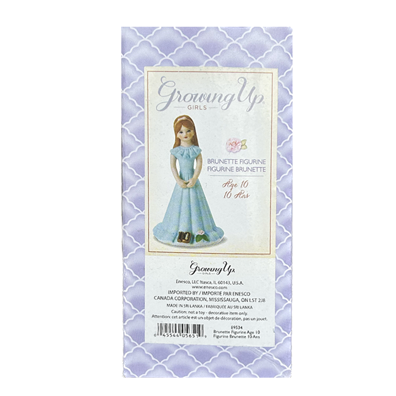 Growing up Girl Brunette Age 10