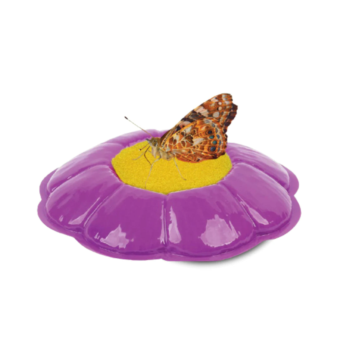 butterfly garden flower feeder