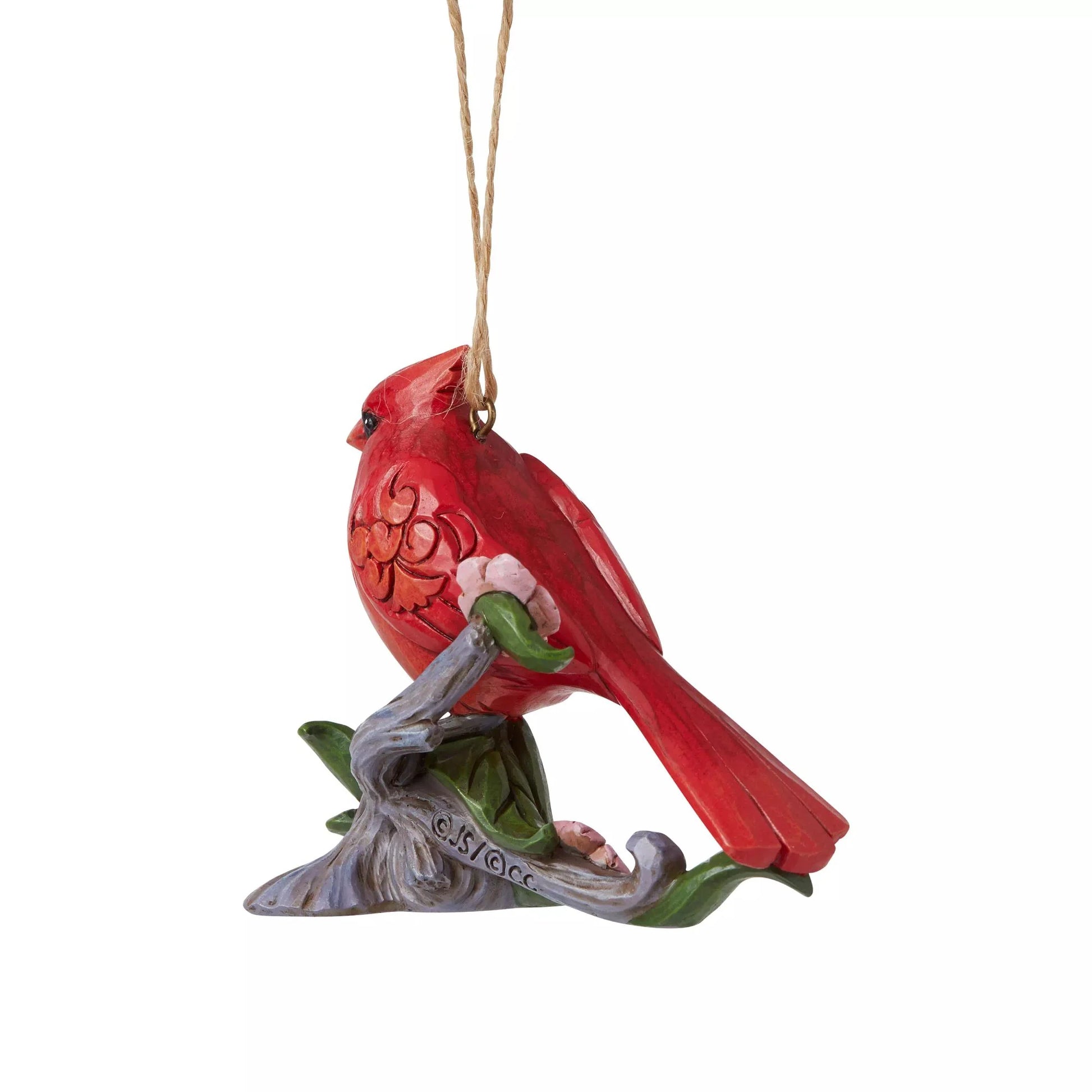 cardinal ornament back