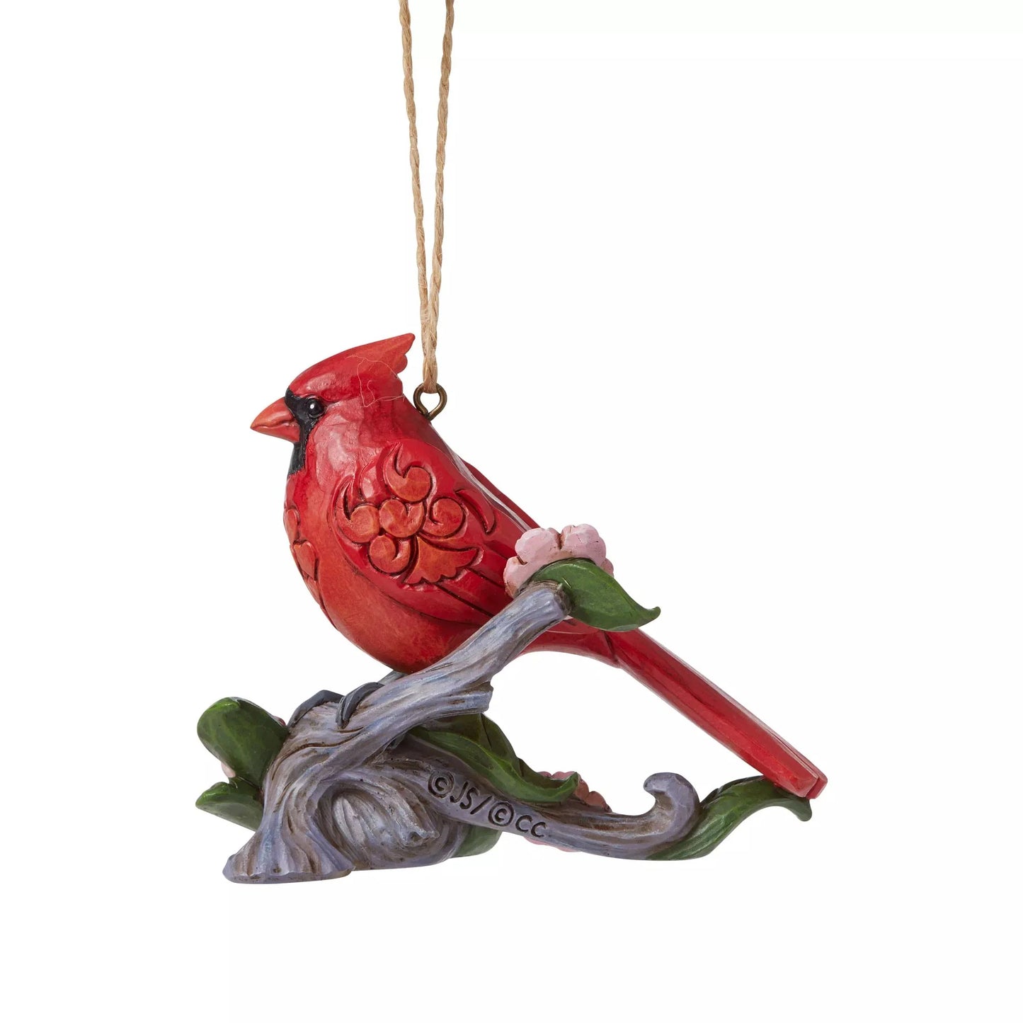 cardinal ornament side