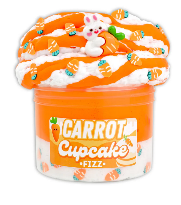 Carrot Cupcake slime