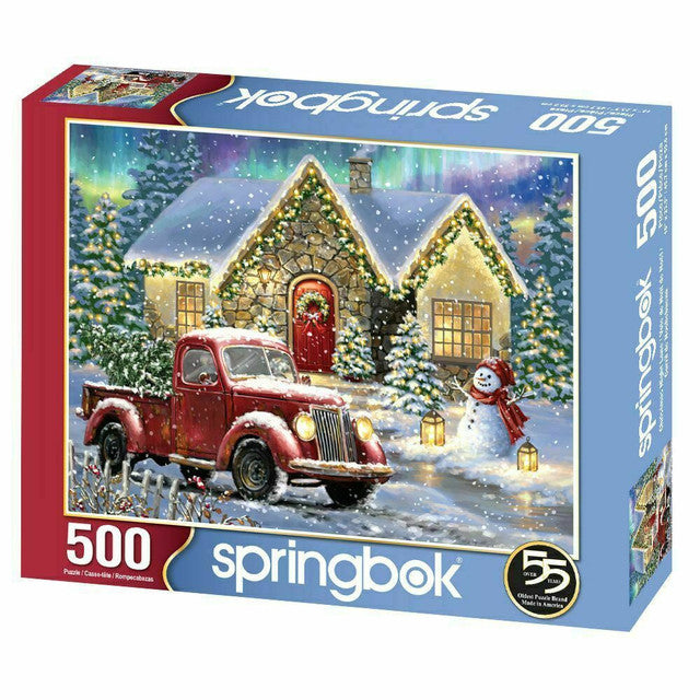 CHRISTMAS LIGHT LANE 500PC