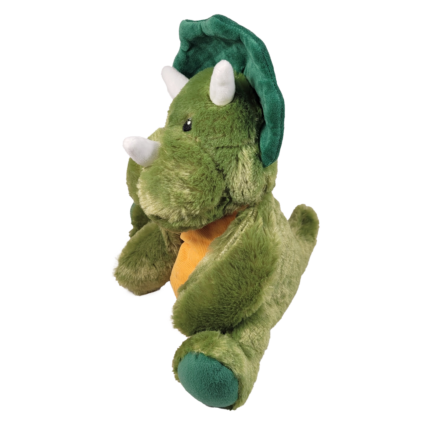 dinosaur plush 3/4 view