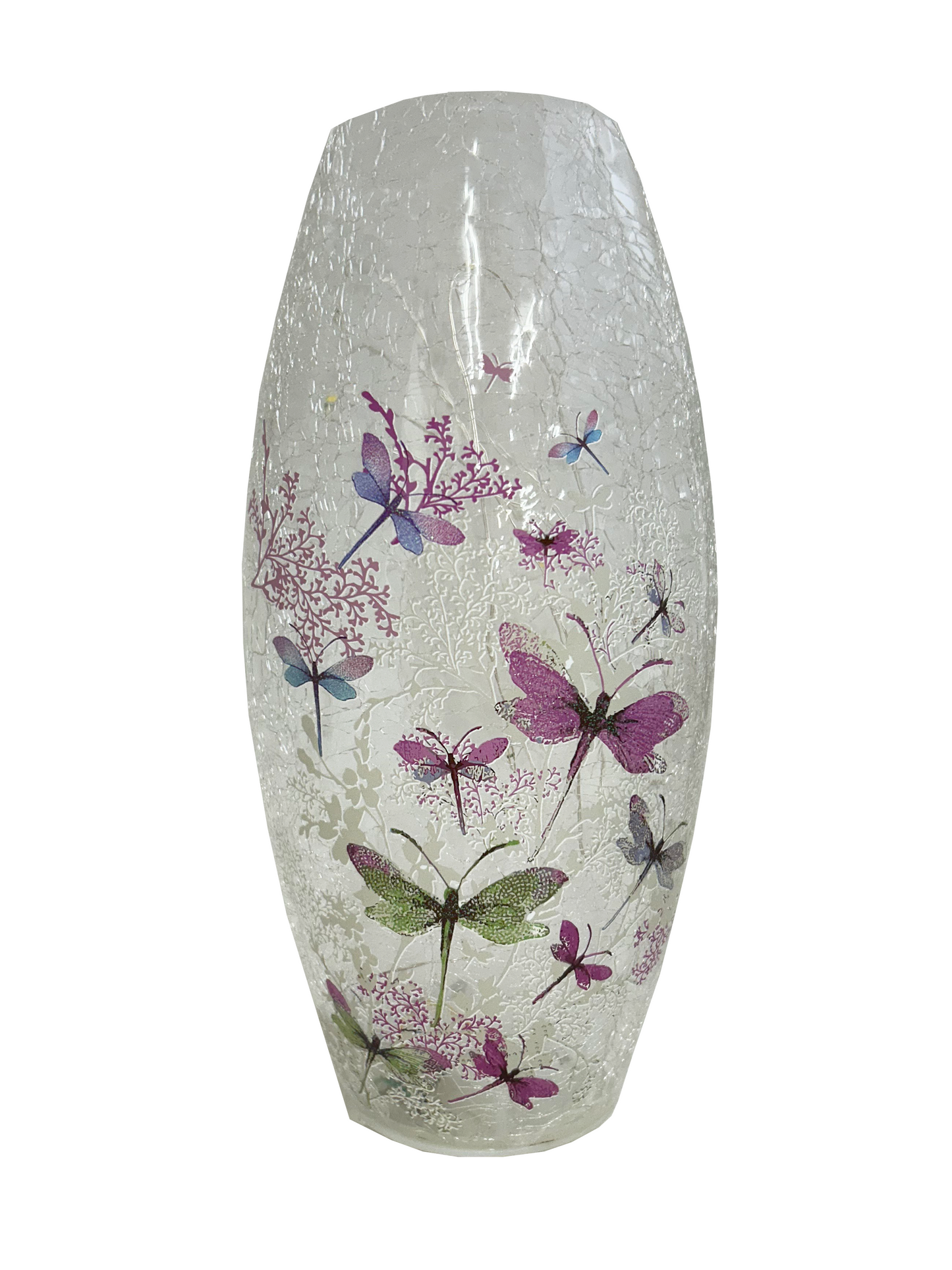 Dragonfly light up vase
