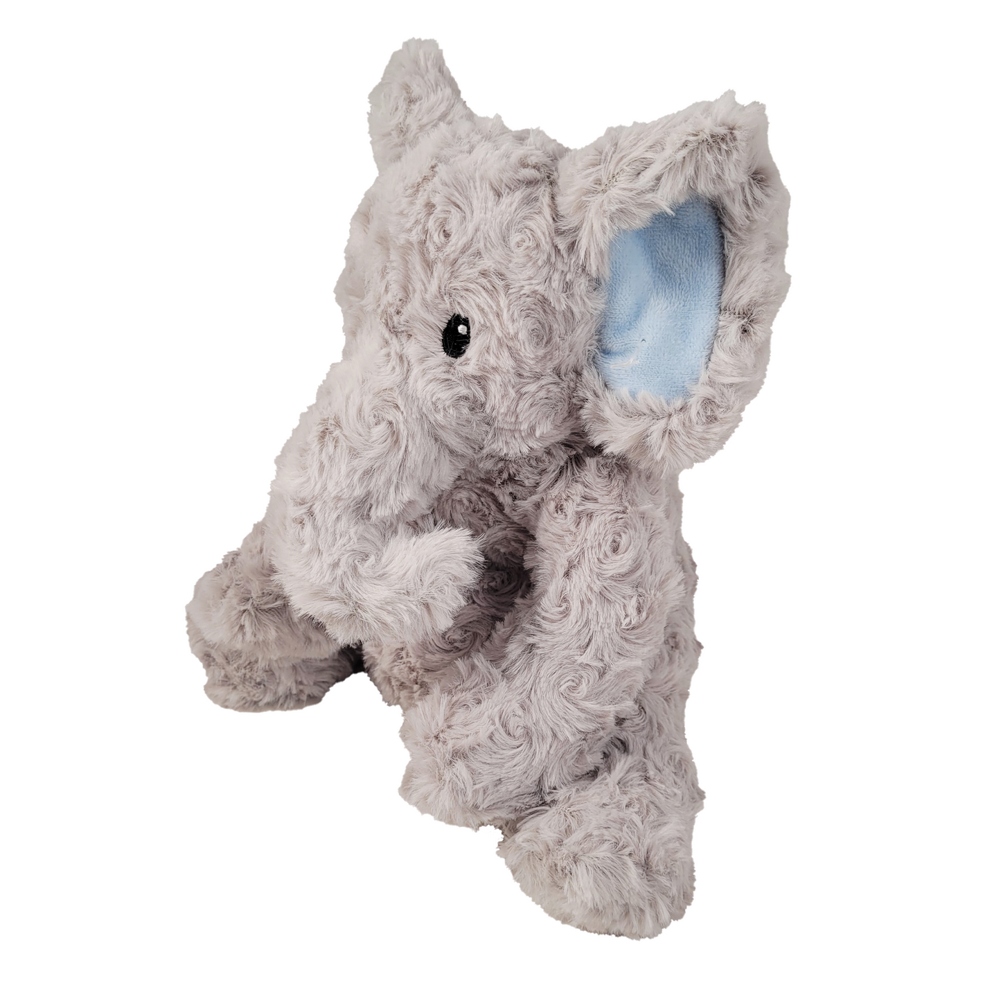 elephant plush 3/4 view