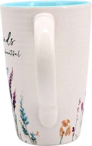 Friends 17oz Cup - "Friends Make Life Beautiful"