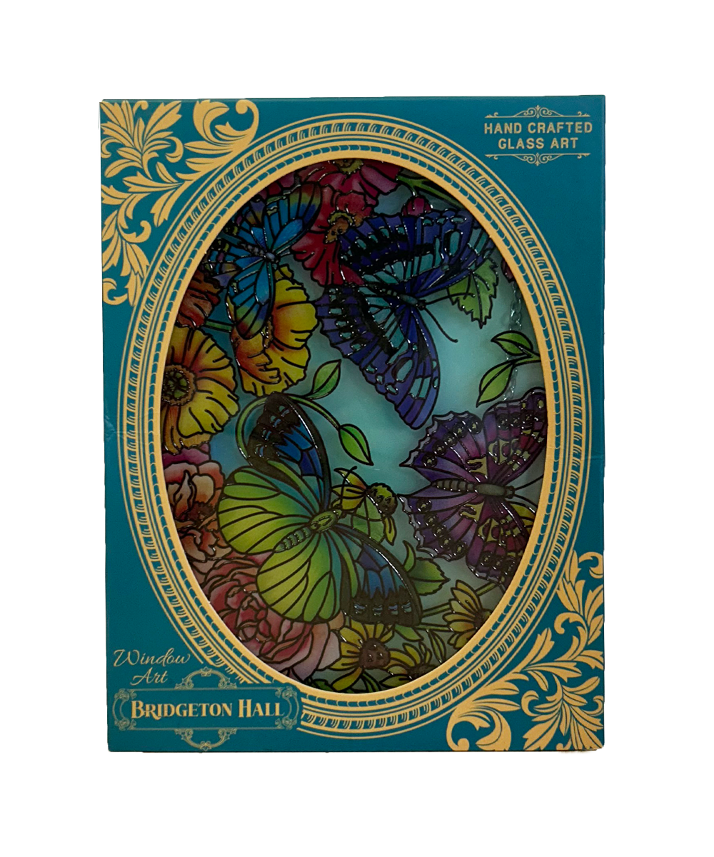 butterfly glass art package