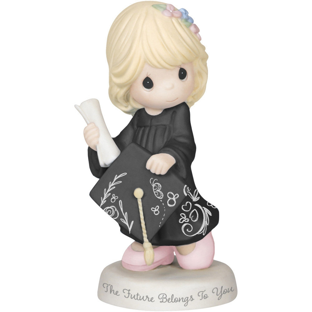 girl graduate figurine front