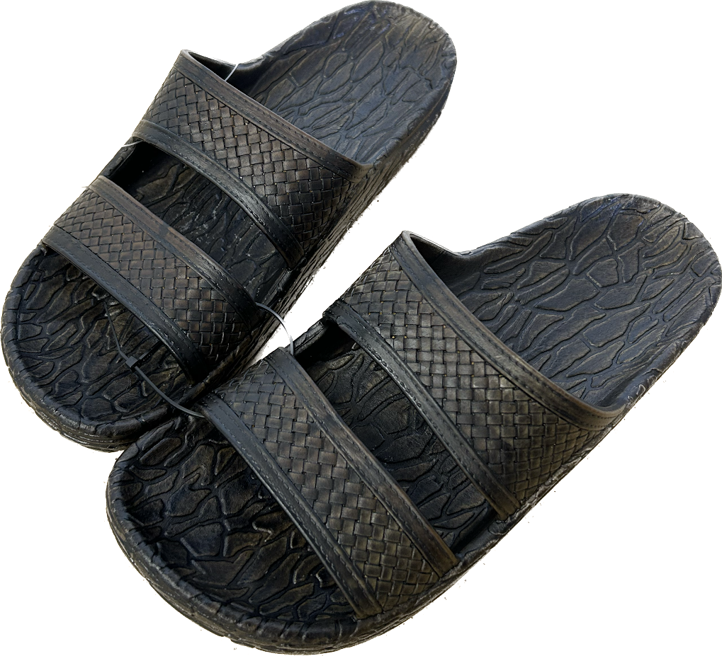 dark brown sandals
