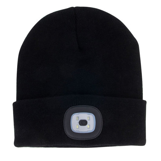 black night scope beanie