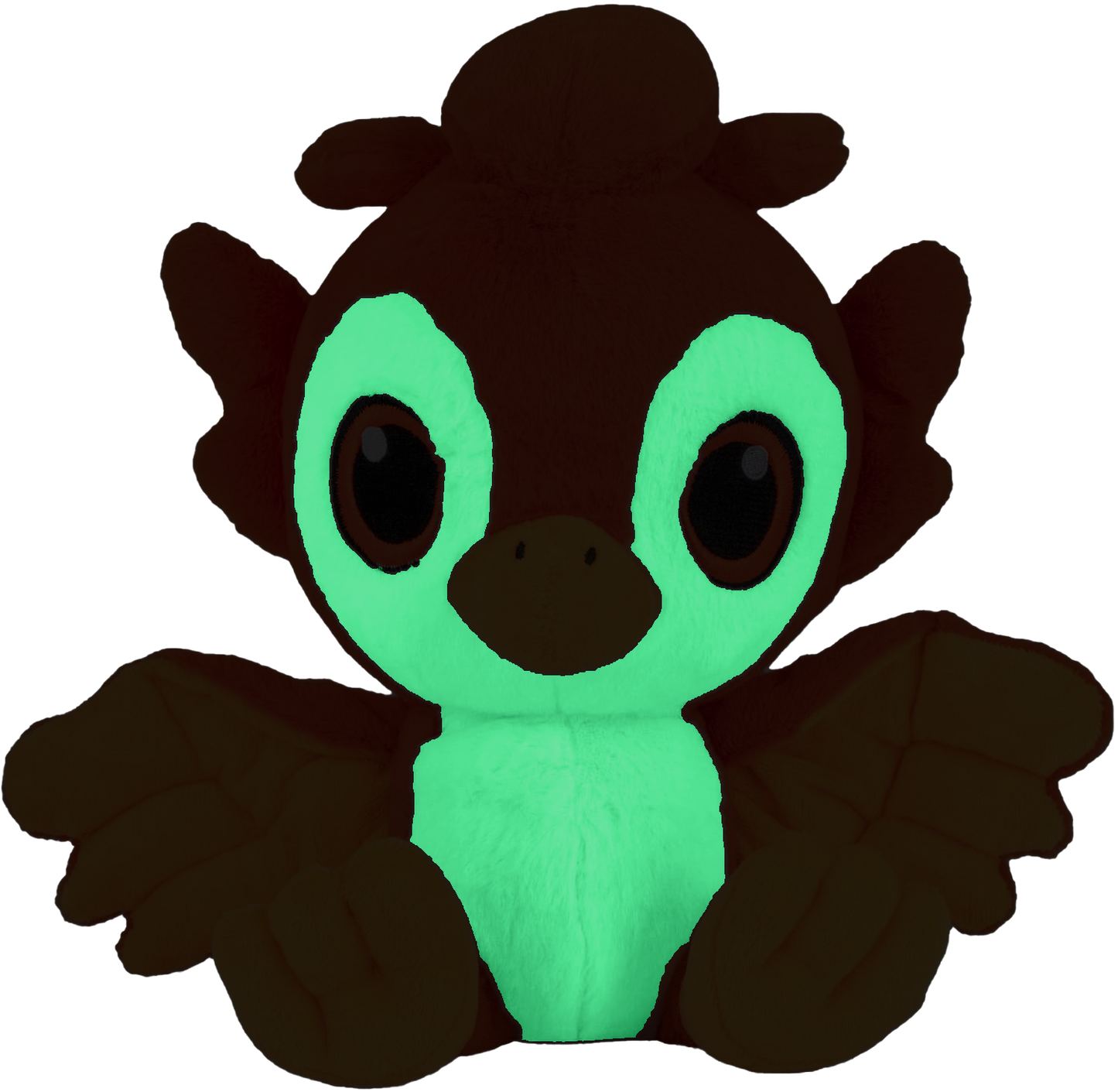 phoenix plush glow in the dark