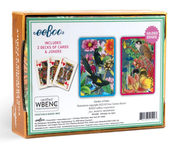 Garden Of Eden Playing Cards