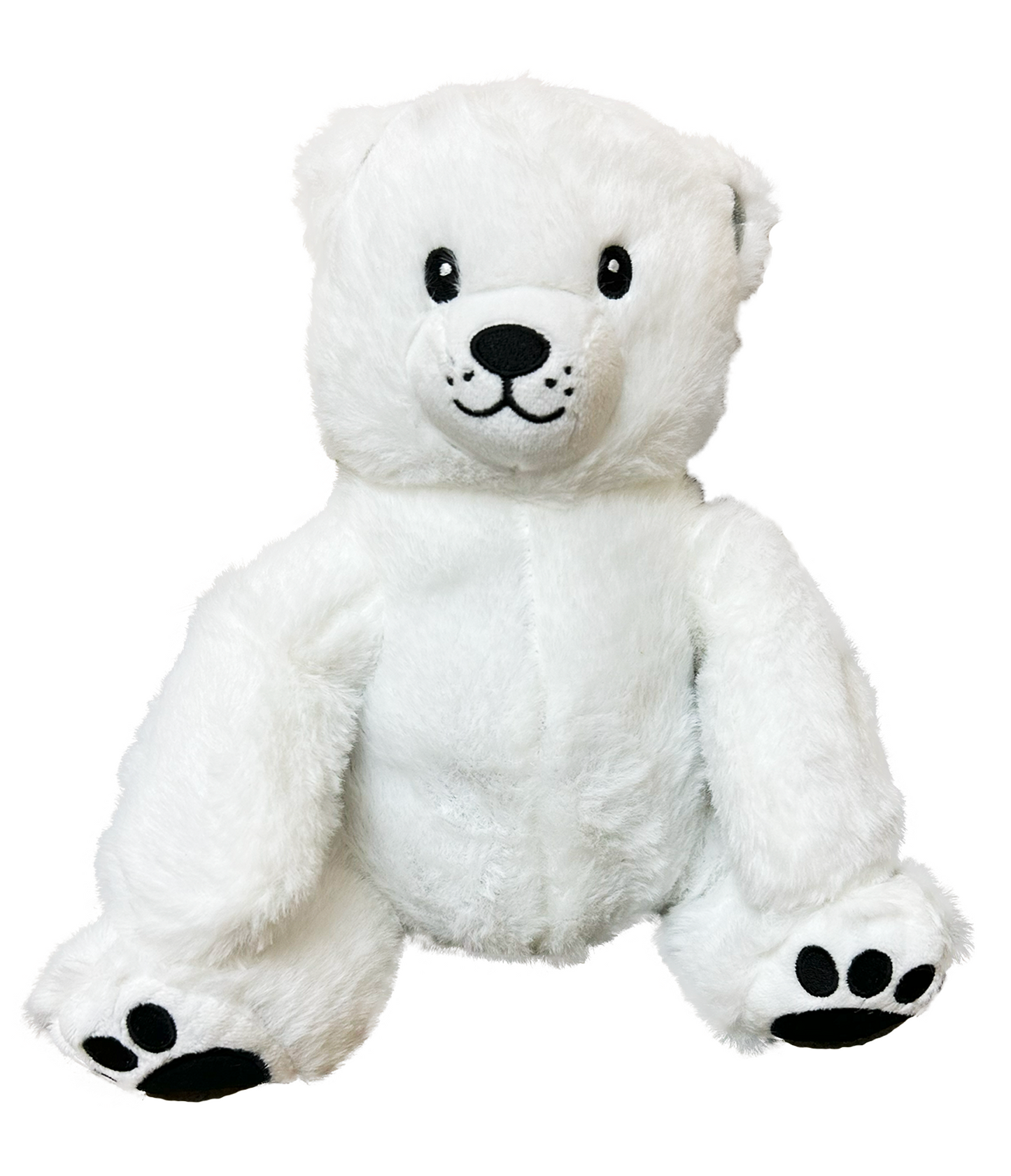 polar bear plush front