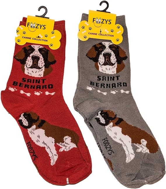 Saint Bernard Socks