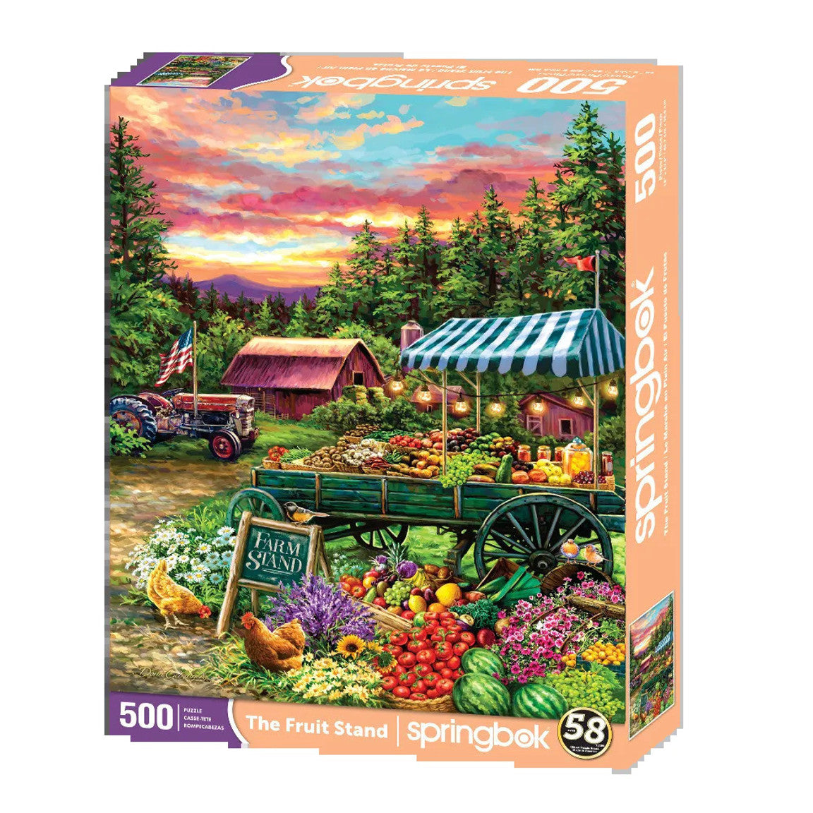 The Fruit Stand 500PC Puzzle