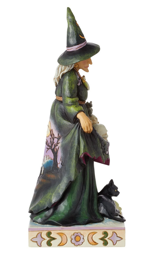 Witch figurine side