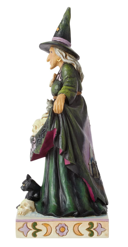 Witch figurine side