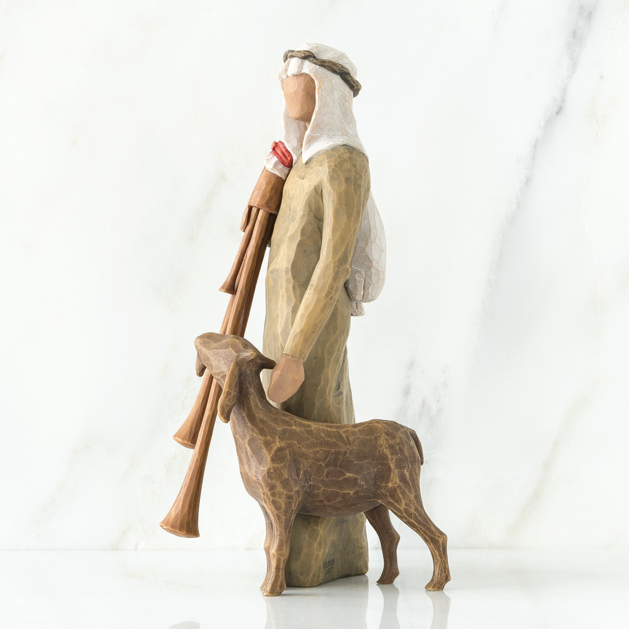 Willow Tree Zampognaro Shepherd with Bagpipe