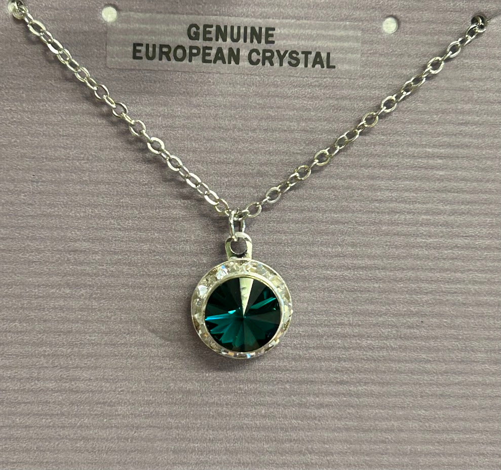 may birthstone necklace