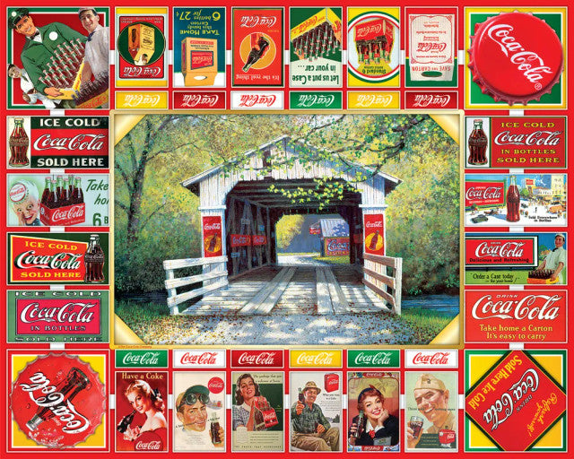 Puzzle image of Coca-Cola game board