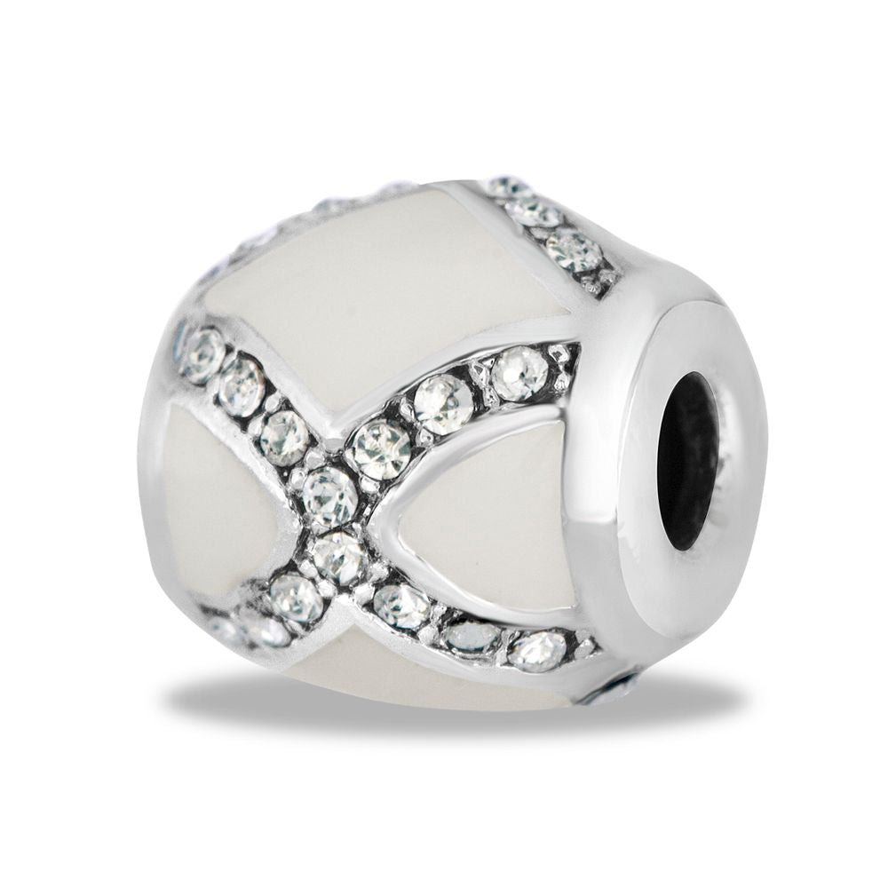 Davinci Beads Inspirations White Spacer