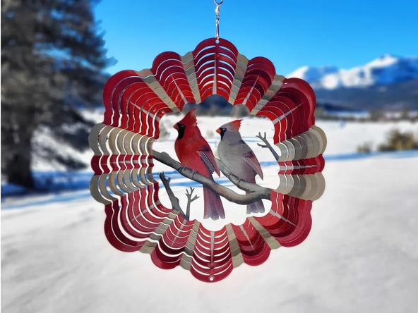 wind spinner outside