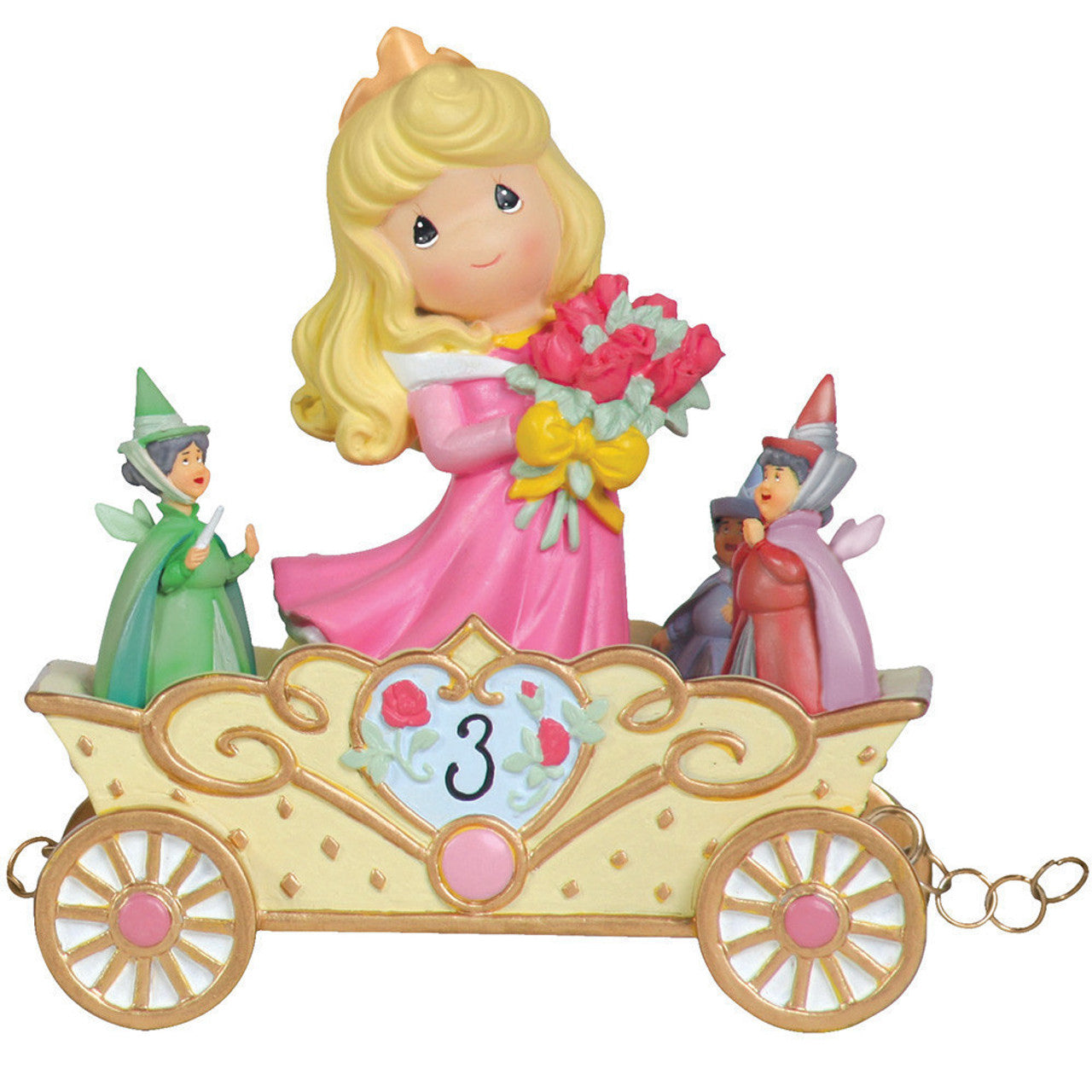 age 3 princess train front