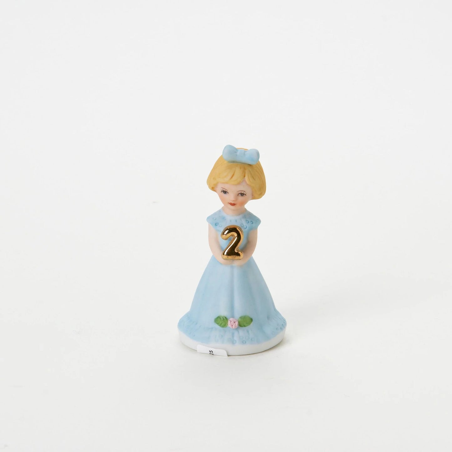 blonde age 2 girl figurine