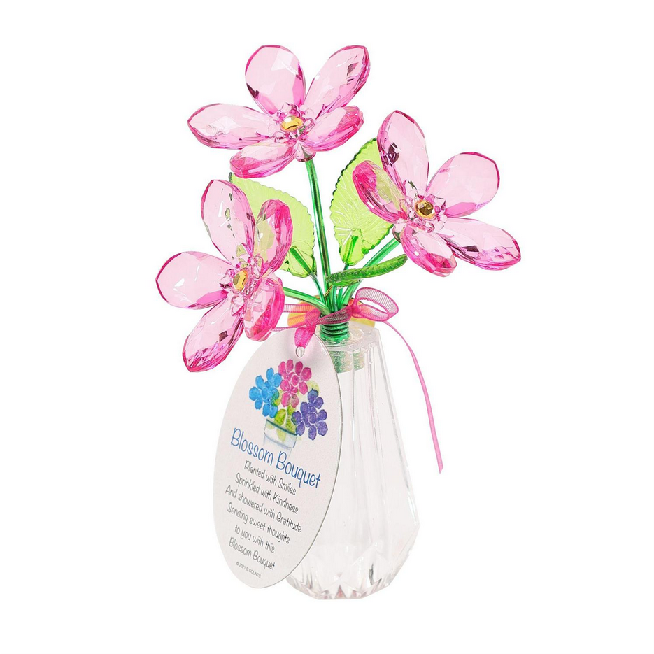 pink acrylic bouquet
