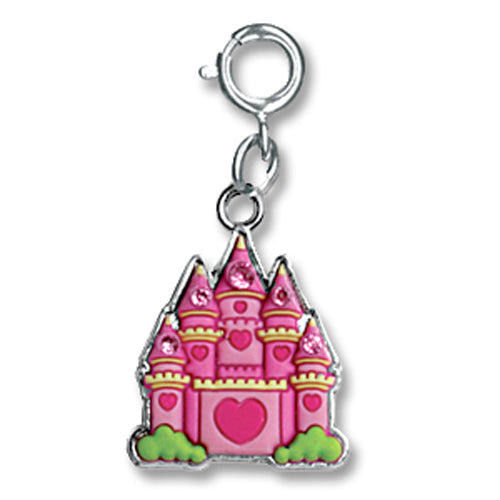 pink castle charm