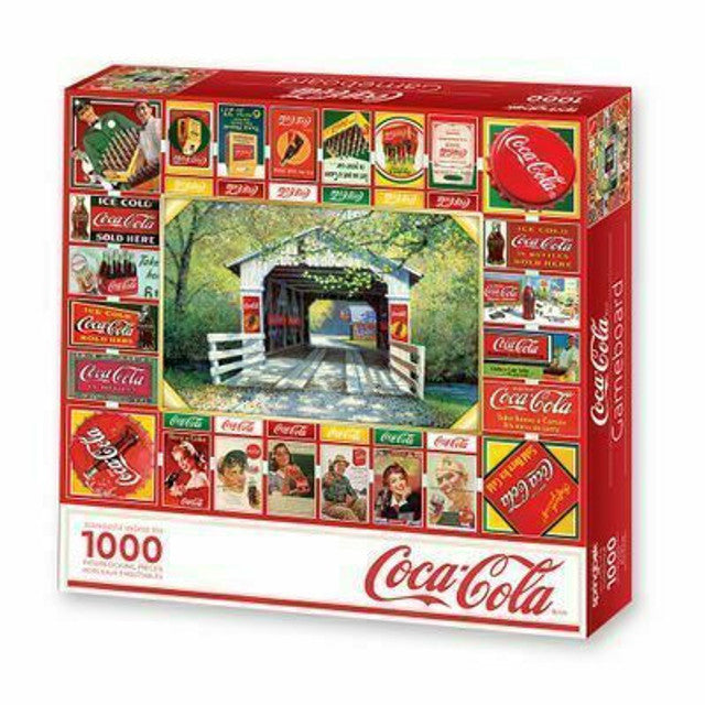 Coca-Cola Gamerboard 1000 Piece Jigsaw Puzzle – Coppin's Hallmark