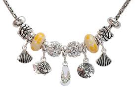 charms on necklace