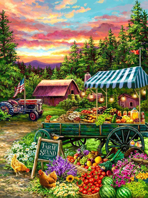 The Fruit Stand 500PC Puzzle