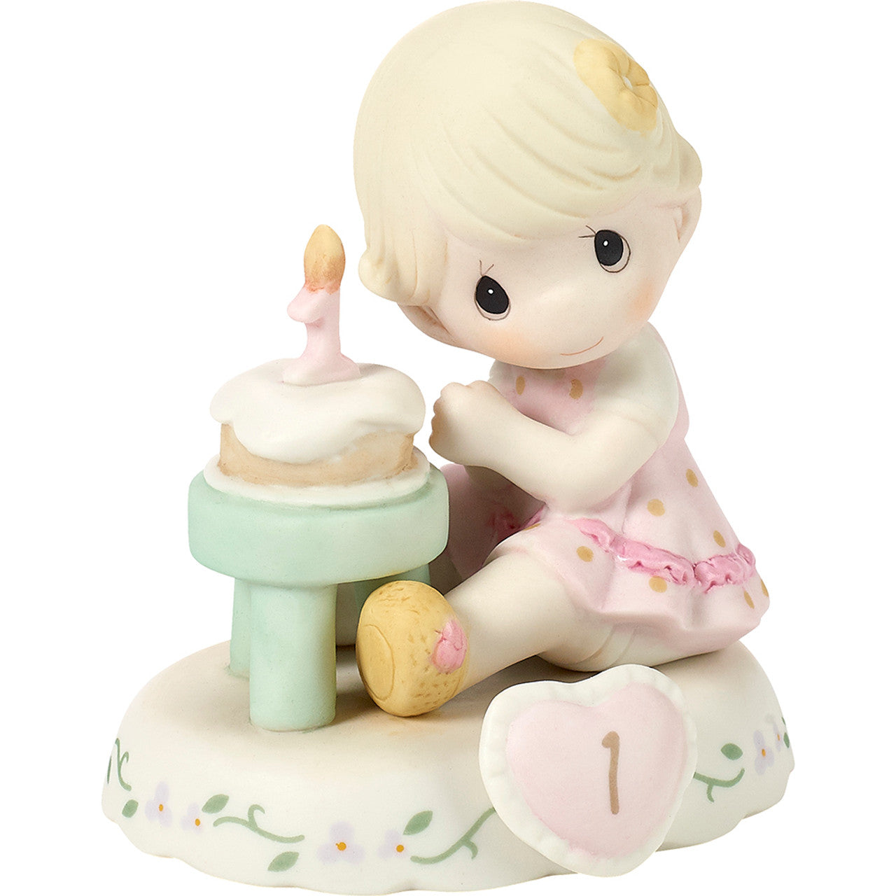 age 1 blonde side