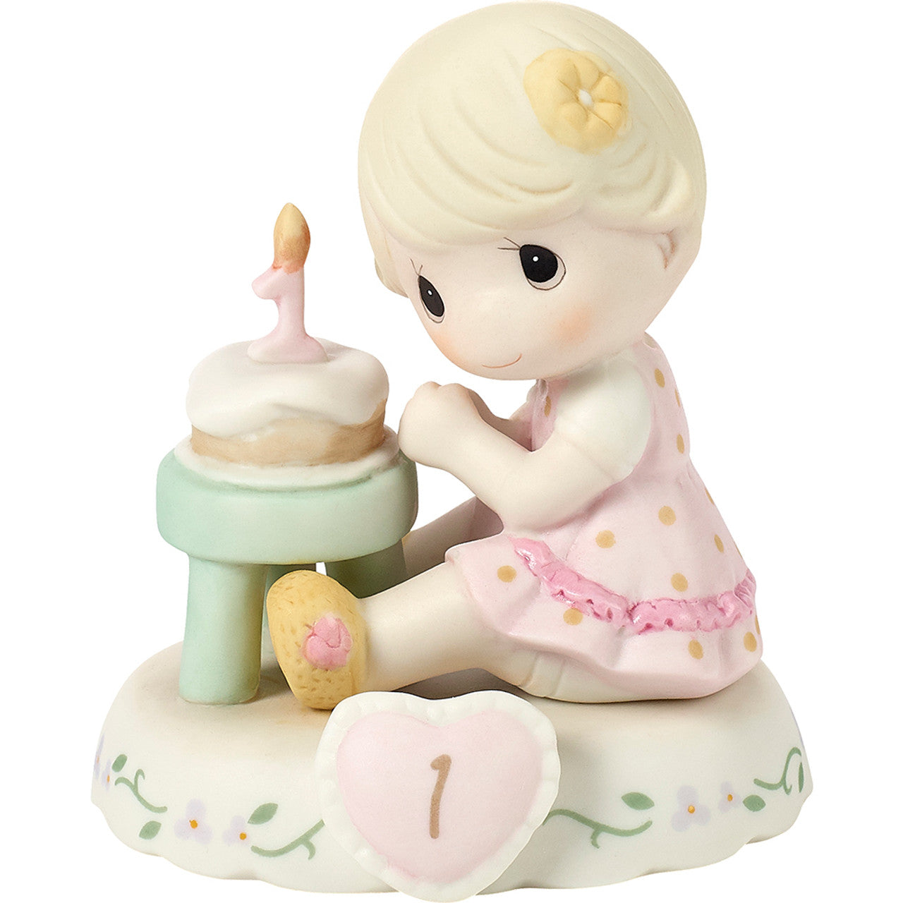age 1 blonde figurine front