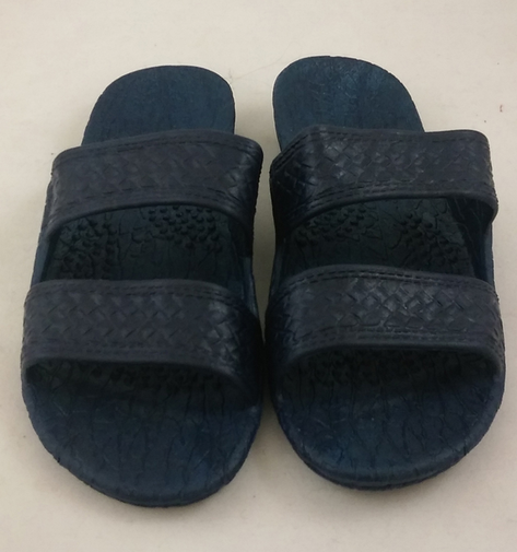navy kids sandals