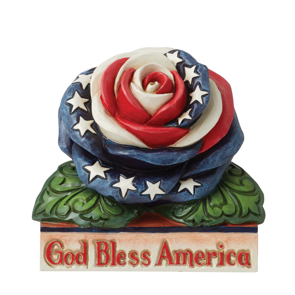 patriotic rose front